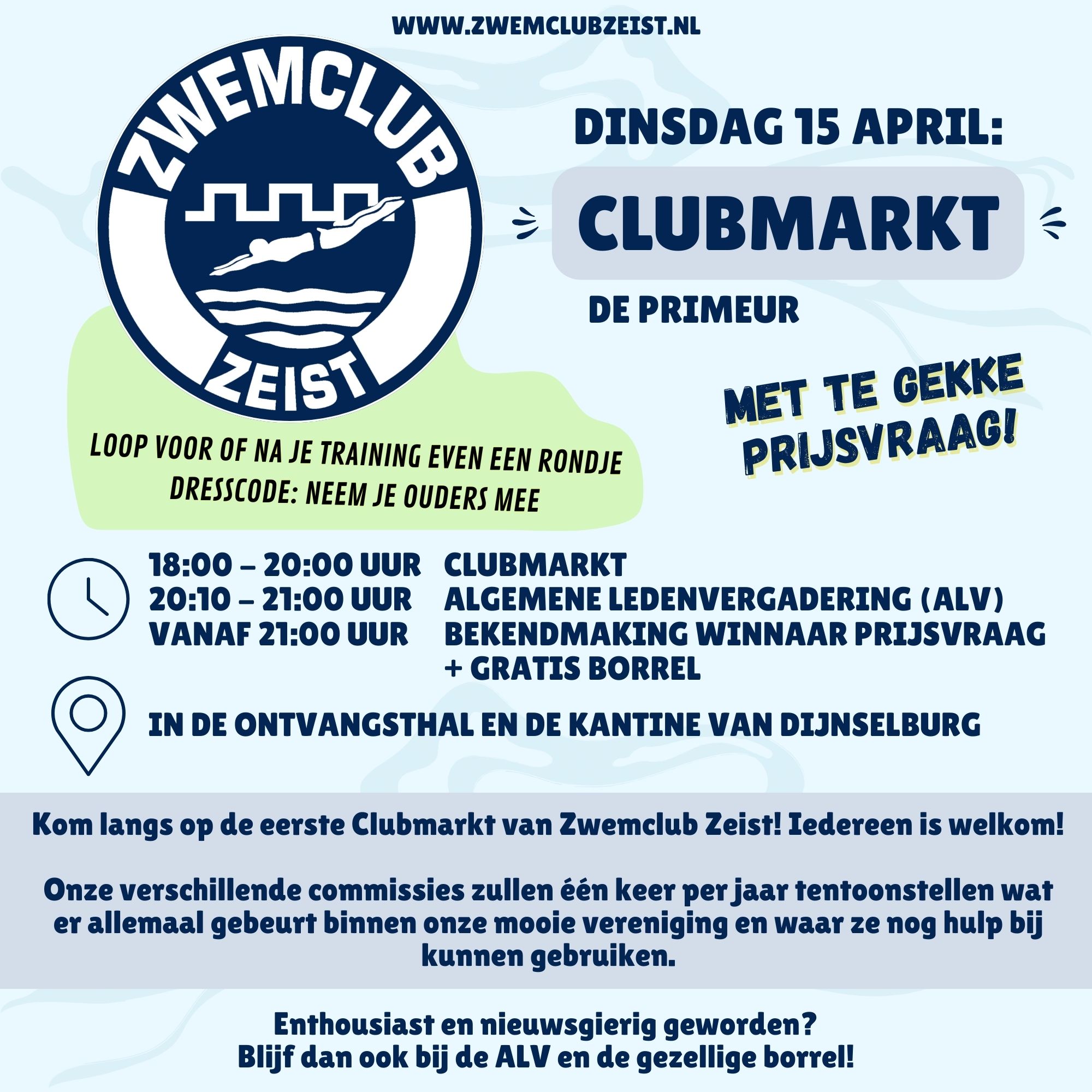 Clubmarkt en ALV 2025